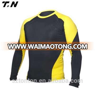 Long sleeve men custom made rashguard